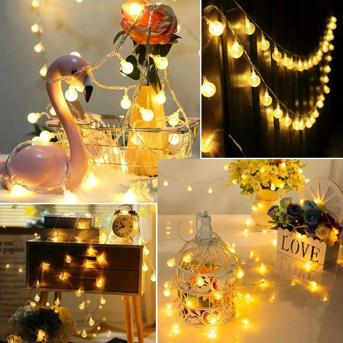 Led Fairy Lights USB Outdoor/Indoor Street Garland Christmas/New Year Xmas Festoon LED Lights String For Home Decoration